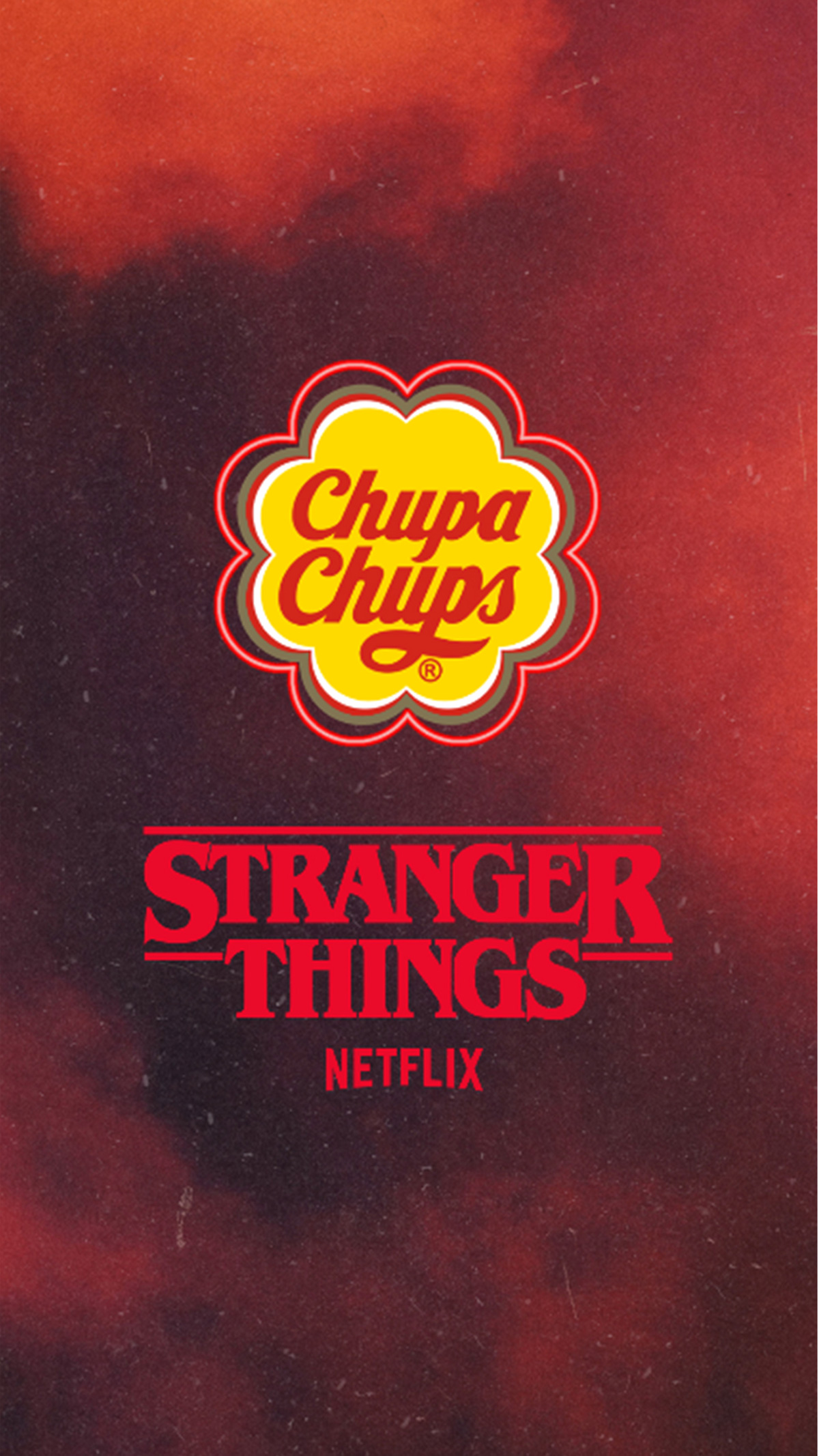 Chupa Chups x Stranger Things end frame, second version