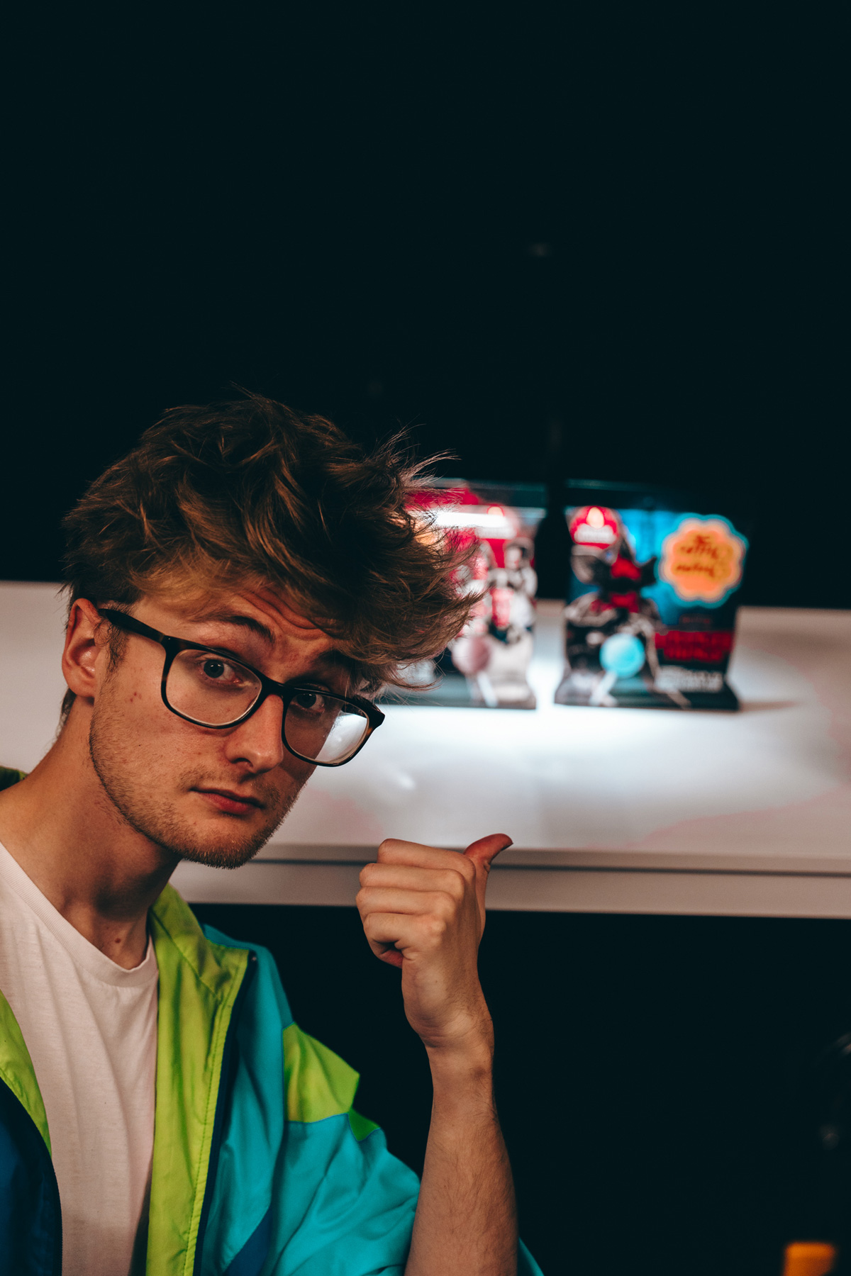 Lollipop packets rigged for the telekinesis shot