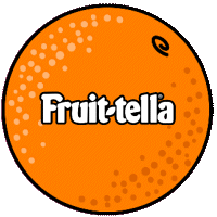 Animated sticker: a spinning orange