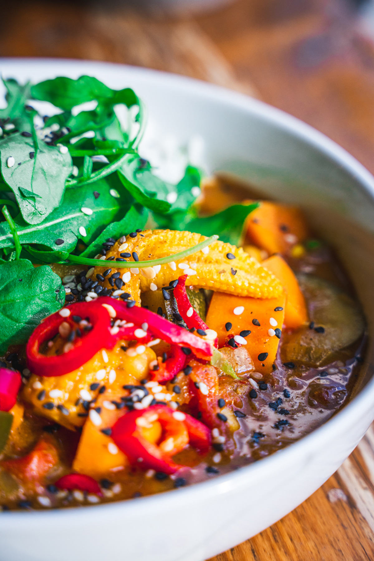 Sweet potato curry, second plate