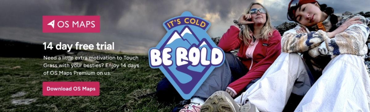 It's cold, be bold, 14 day trial promo
