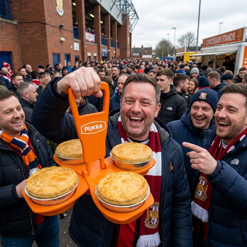 Pie pint holder concept, version 3