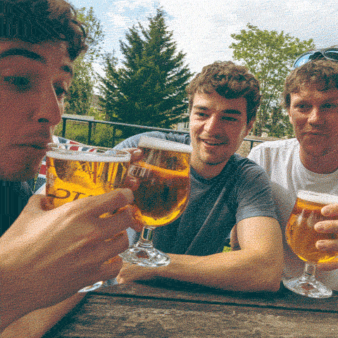 Pints at the pub, the end of the quest